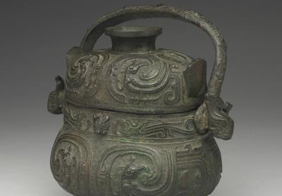 图片[2]-You wine vessel of ritual treasure, mid Western Zhou dynasty-China Archive